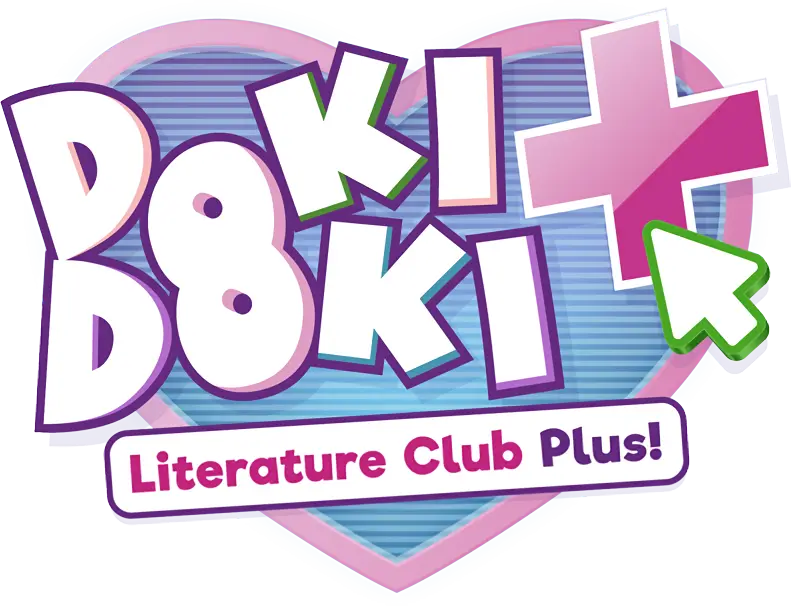 Doki Doki Literature Club Plus! logo